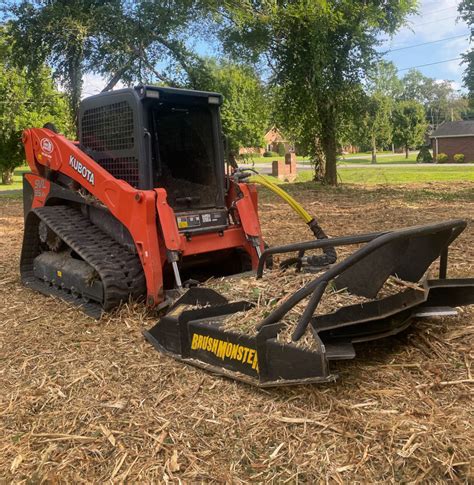 brush monster skid steer|skid steer attachments brush cutter.